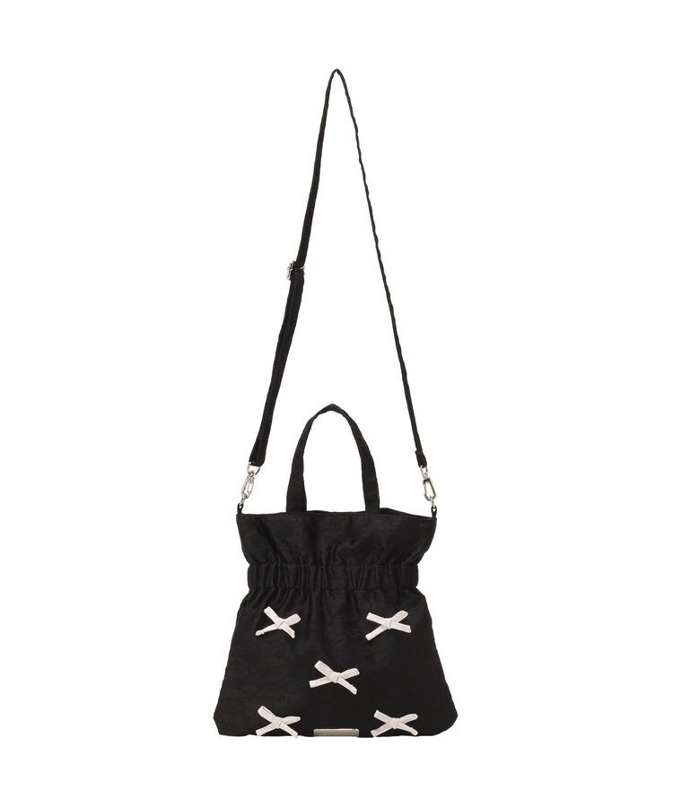 Maison de FLEUR「リボンマニア2Wayトートバッグ」|トートバッグ|