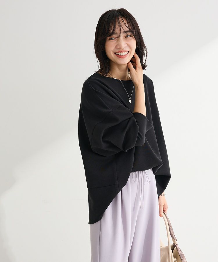 Green Parks「袖スリットカットプルオーバー」|Tシャツ・カットソー|Black