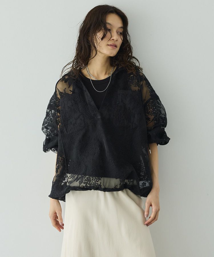 GARAGE OF GOOD CLOTHING「レーススキッパーアノラックパーカー」|シャツ・ブラウス|