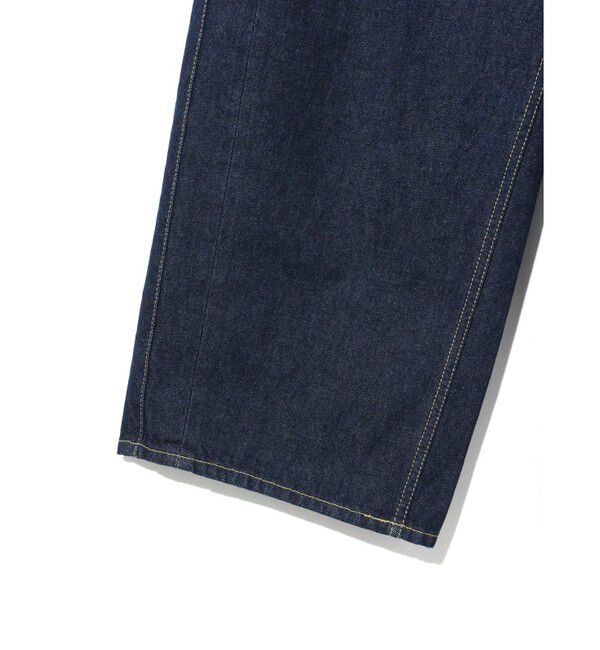MIDIUMISOLID「MIDIUMISOLID for Ladies バレルレッグワイドデニム」|デニム|