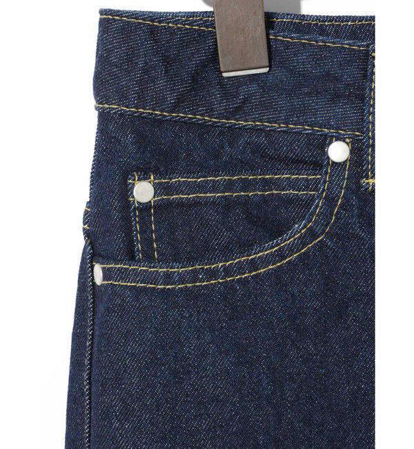 MIDIUMISOLID「MIDIUMISOLID for Ladies バレルレッグワイドデニム」|デニム|