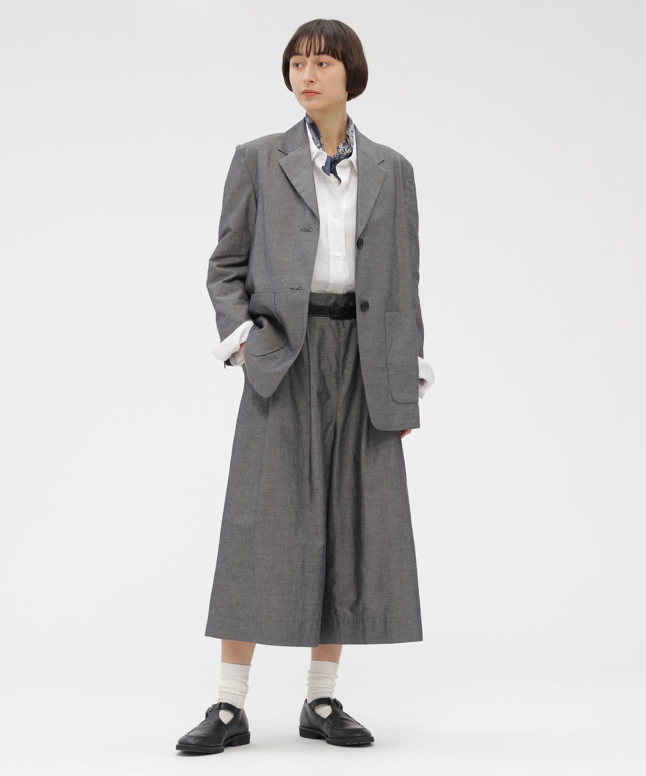  「COTTON RAMIE CHAMBRAY JACKET」|その他|