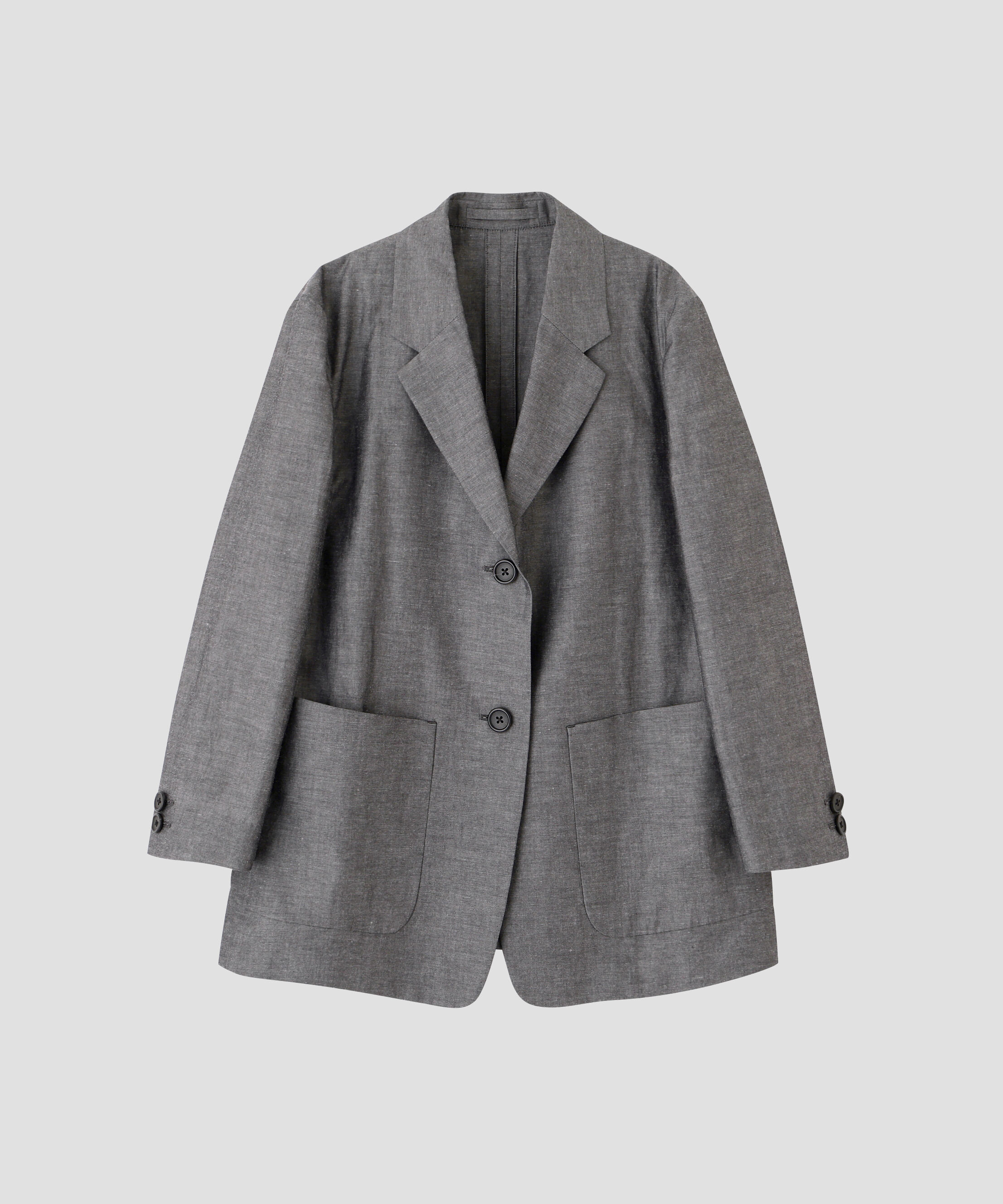  「COTTON RAMIE CHAMBRAY JACKET」|その他|