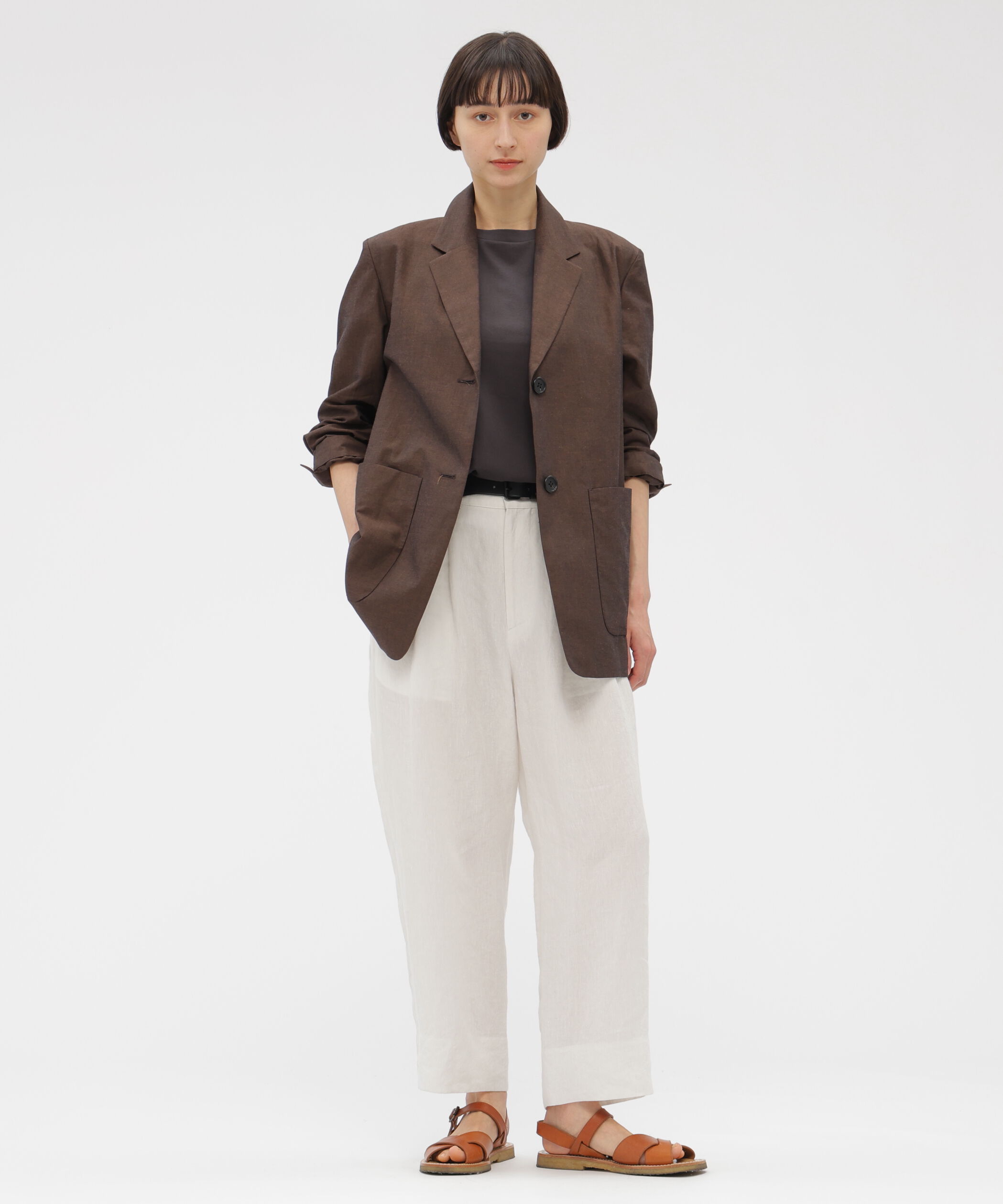  「COTTON RAMIE CHAMBRAY JACKET」|その他|