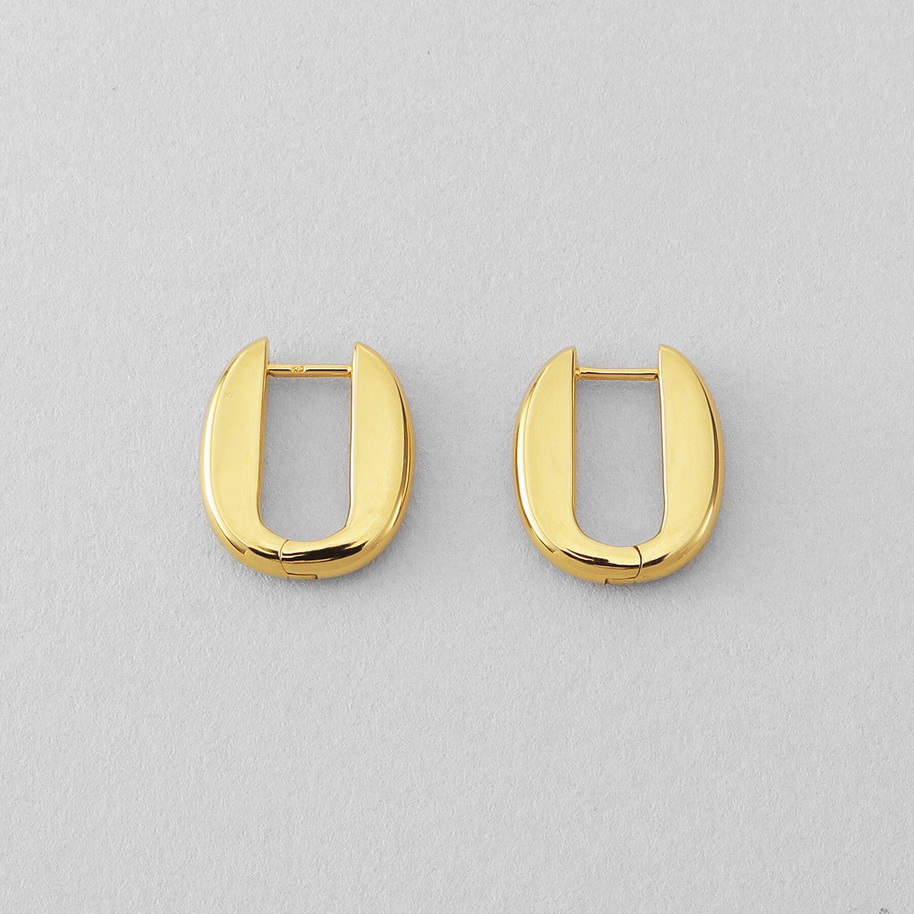 COCOSHNIK ONKITSCH「シルバー ハギーフープ トラックピアス GP」|ピアス|