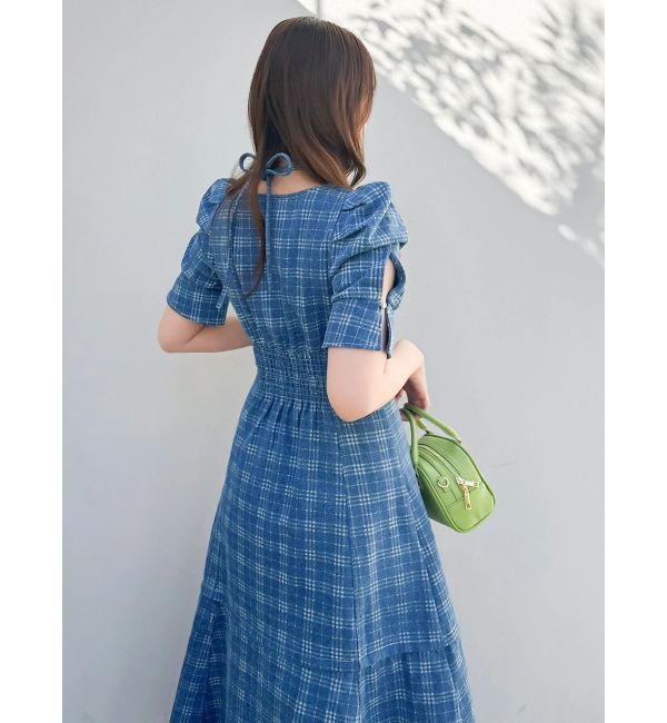 dazzlin「【再生産分】2WAYスイッチングステッチワンピース」|ワンピース|
