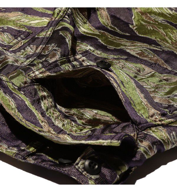 BEAMS PLUS「MIL Utility Shorts Tiger Stripe Mesh Jacquard」|その他|