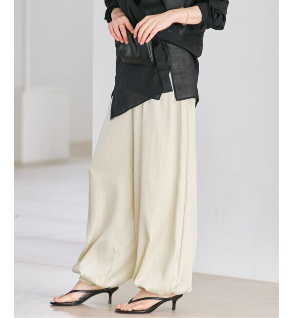 Plage「minimal satin baloon パンツ」|その他|