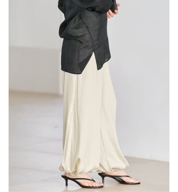 Plage「minimal satin baloon パンツ」|その他|
