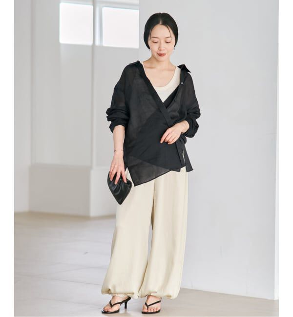 Plage「minimal satin baloon パンツ」|その他|