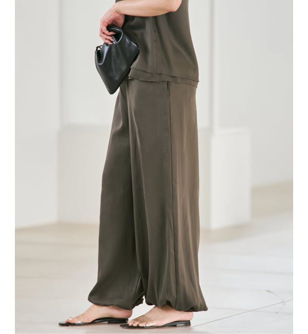 Plage「minimal satin baloon パンツ」|その他|