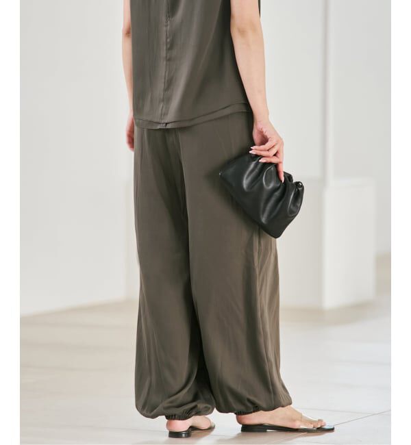 Plage「minimal satin baloon パンツ」|その他|