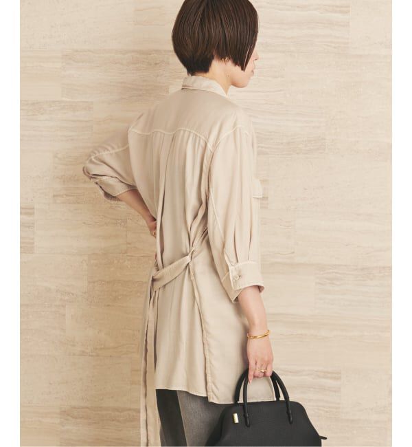Plage「Over dye safari シャツジャケット」|シャツ・ブラウス|