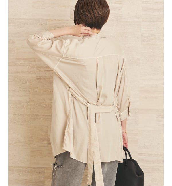 Plage「Over dye safari シャツジャケット」|シャツ・ブラウス|