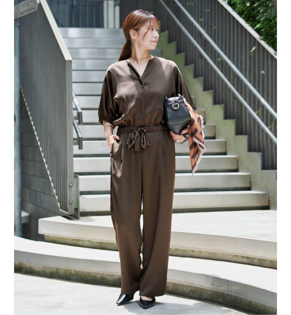VERMEIL par iena「《予約》Tapis Noir タピス ノワール Wool Small Gwen スカーフ」|バンダナ・スカーフ|