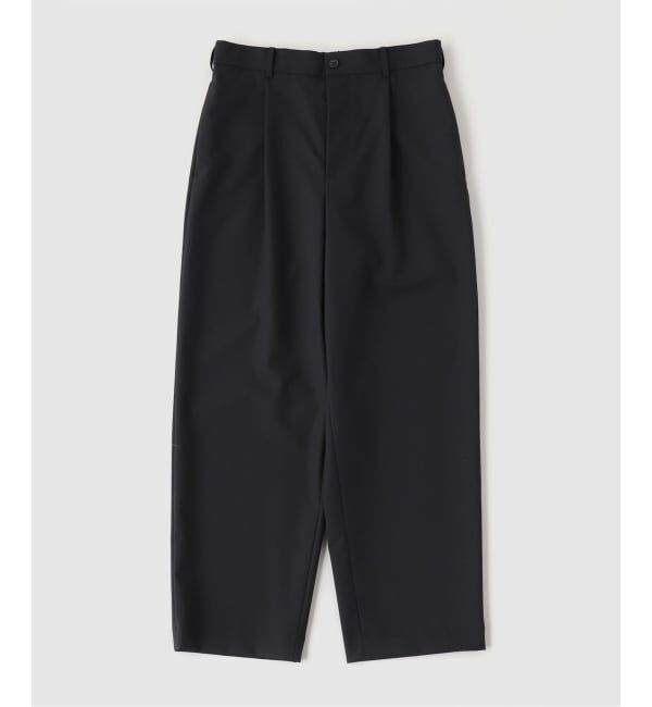 ATON（エイトン）WOOL TROPICAL LOOSE FIT PANTS（EDIFICE）｜ルミネの