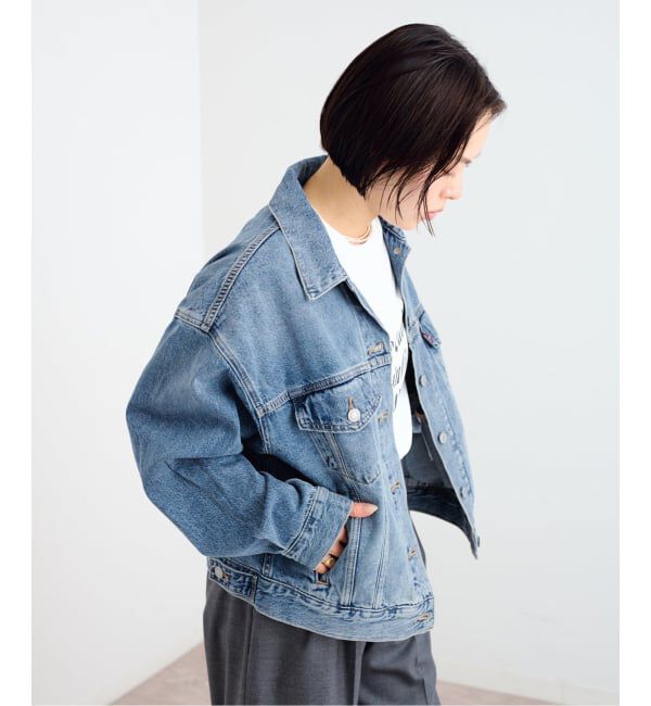 U by SPICK&SPAN「LEVI'S/リーバイス 90S TRUCKER」|デニムジャケット|