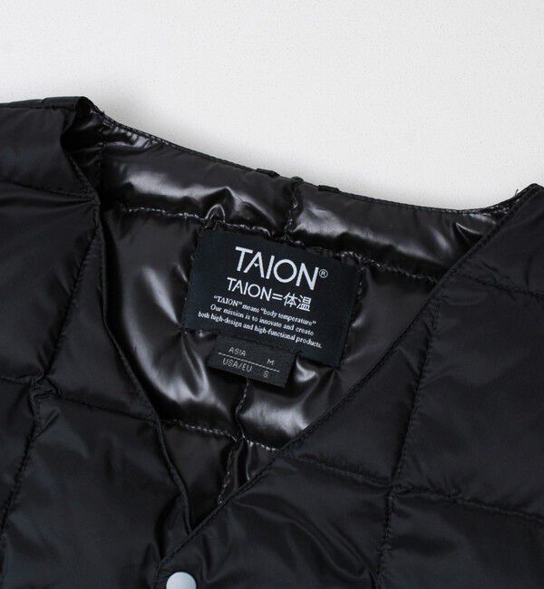 GLOSTER「【TAION/タイオン】FREDYMAC別注 Vネックインナーダウンベスト」|ダウンベスト・ベスト|