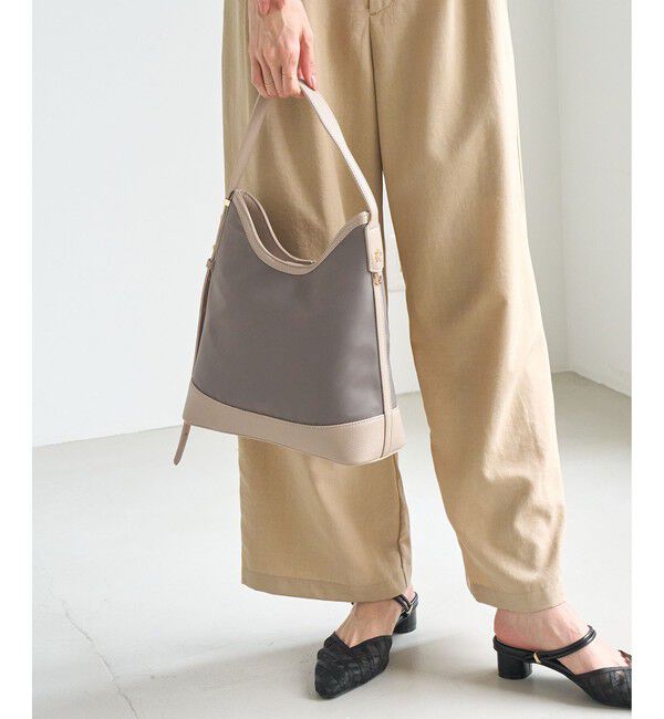 ROPE PICNIC PASSAGE「【ちゃんと+かわいい保証】me fit BAG コンビフィットワンショルダーミドルバッグ/軽量・撥水」|ショルダー・メッセンジャー|