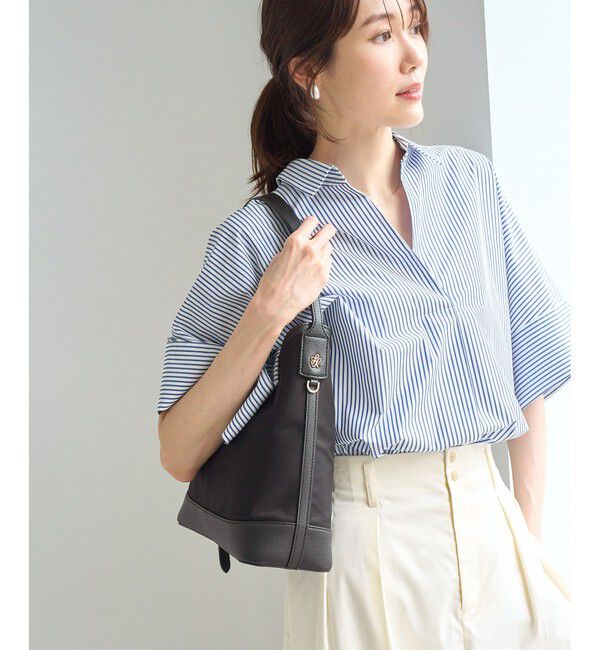 ROPE PICNIC PASSAGE「【ちゃんと+かわいい保証】me fit BAG コンビフィットワンショルダーミドルバッグ/軽量・撥水」|ショルダー・メッセンジャー|