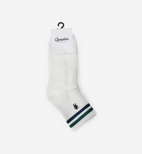 GYMPHLEX「Gymphlex | パイル カラーラインソックス WOMEN」|ソックス|