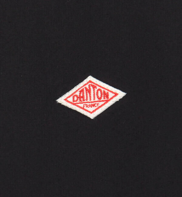 DANTON「DANTON | コットンリネンダンプ ノーカラージャケット WOMEN」|ノーカラージャケット|