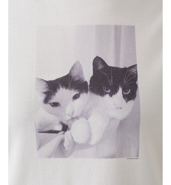  「【Drawing Numbers】キャットTシャツ」|Tシャツ・カットソー|