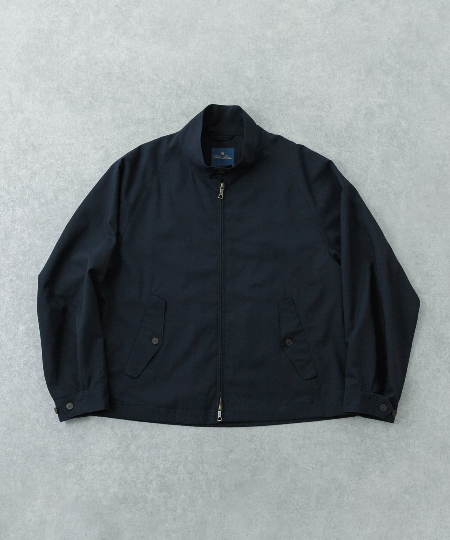 URBAN RESEARCH「BROOKS BROTHERS　EXCLUSIVE T/W ZIP JACKET」|ノーカラーコート|