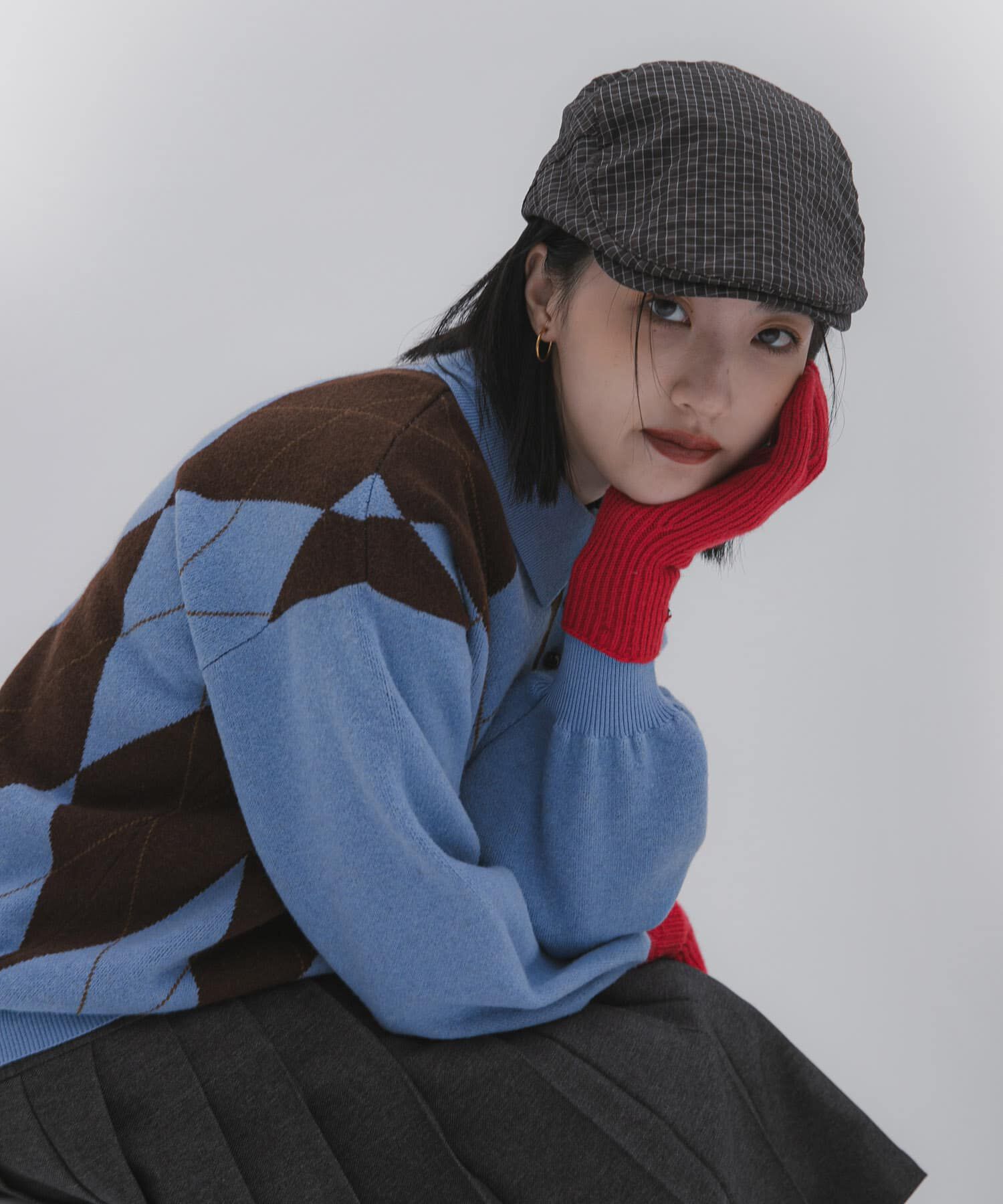 SENSE OF PLACE by URBAN RESEARCH「モチモチニットグローブ」|手袋|