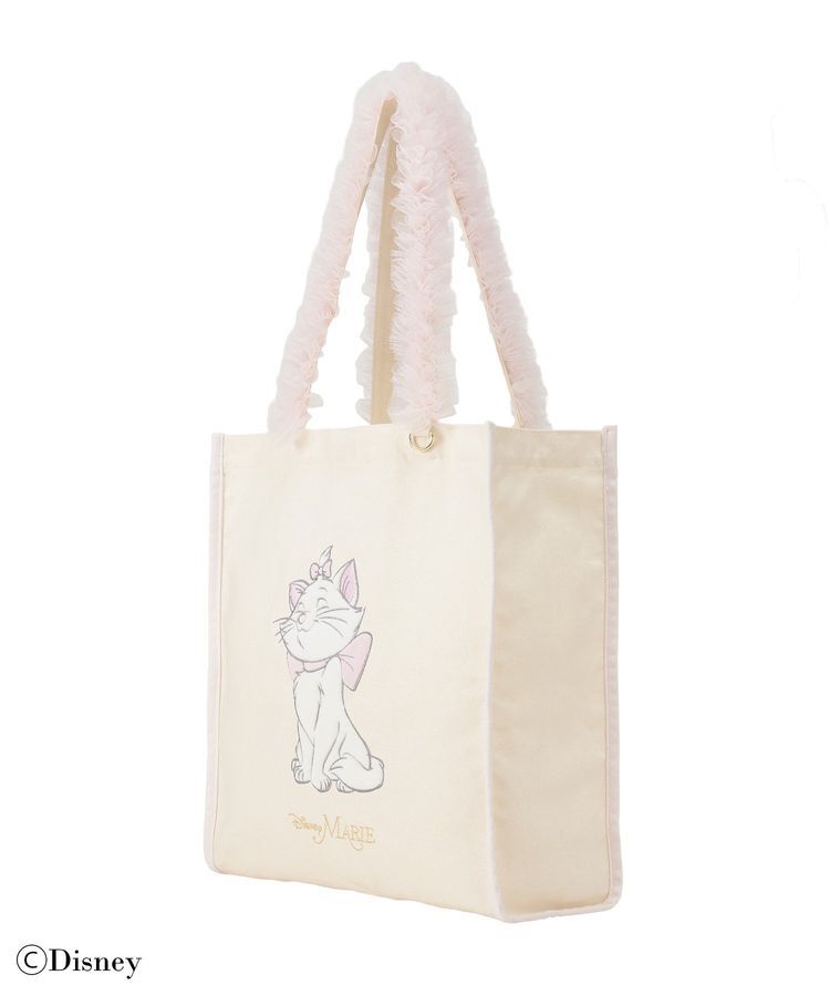 Maison de FLEUR「Disney Marie/フリルハンドルトートバッグ」|トートバッグ|