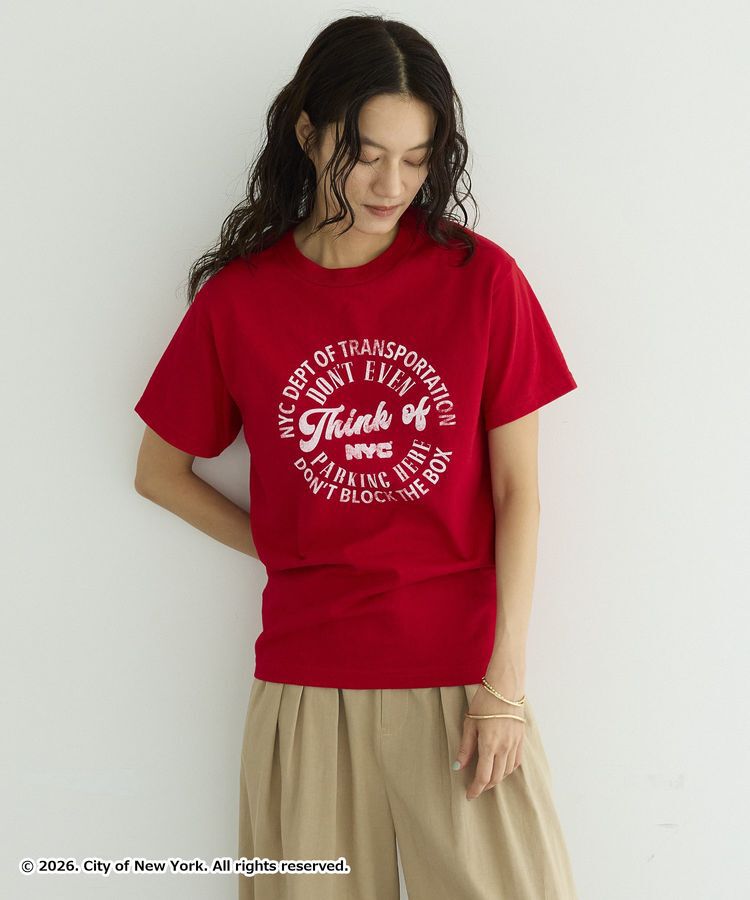 GARAGE OF GOOD CLOTHING「【GOOD ROCK SPEED】NYC T Red」|Tシャツ・カットソー|