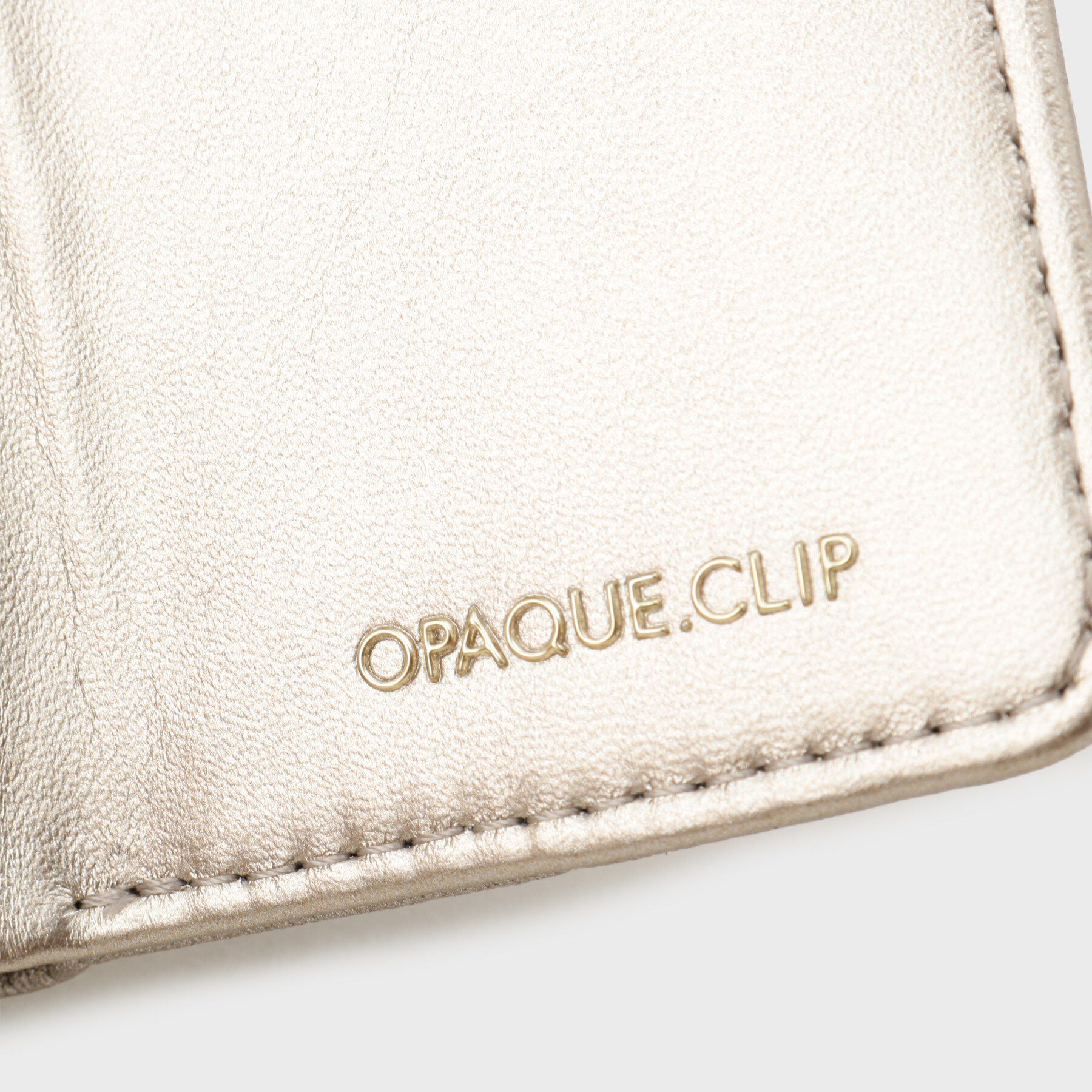 OPAQUE.CLIP「キルト3つ折りコンパクトウォレット」|財布|