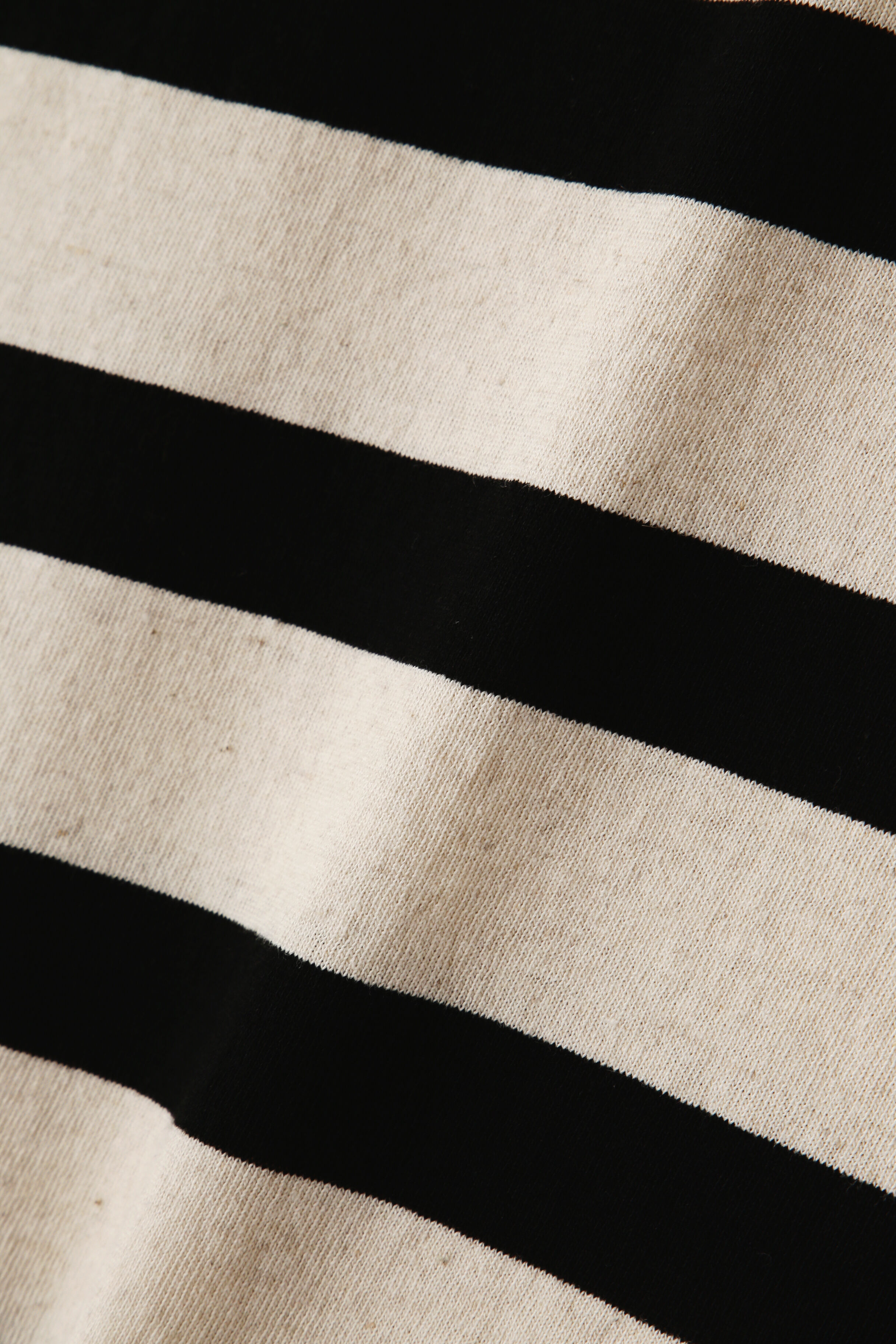 MHL.「COTTON LINEN STRIPE JERSEY (オンラインショップ限定)」|Tシャツ・カットソー|