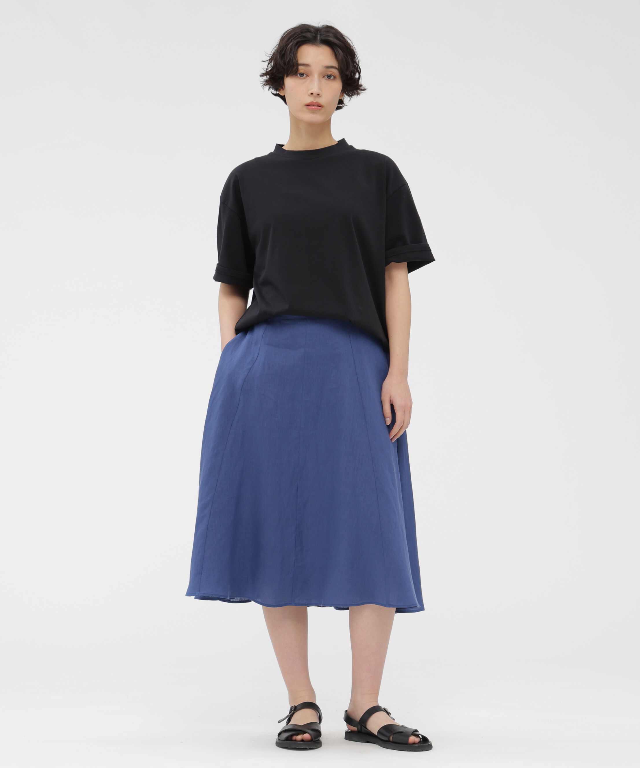  「LIGHT WEIGHT LINEN SKIRT」|スカート|