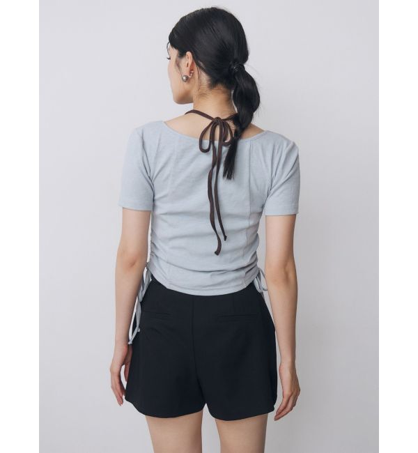 MURUA「ホルターネックシャーリングトップス」|Tシャツ・カットソー|