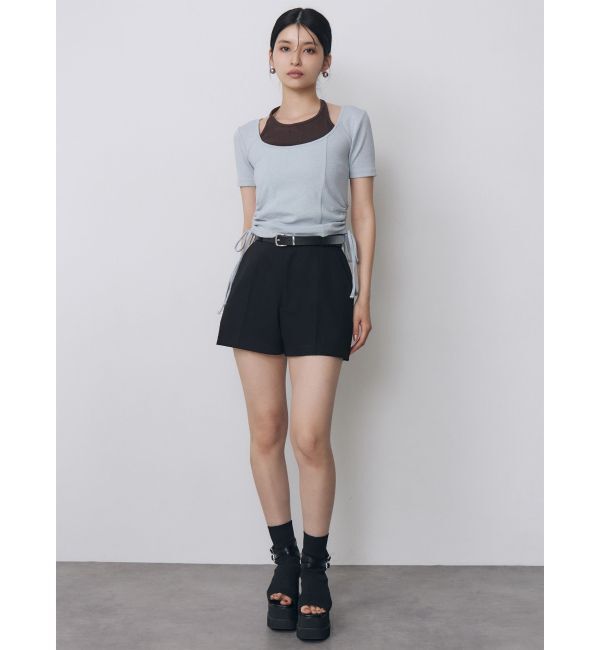 MURUA「ホルターネックシャーリングトップス」|Tシャツ・カットソー|