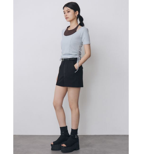 MURUA「ホルターネックシャーリングトップス」|Tシャツ・カットソー|