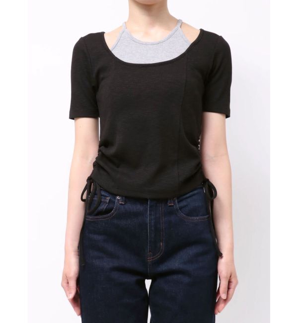 MURUA「ホルターネックシャーリングトップス」|Tシャツ・カットソー|