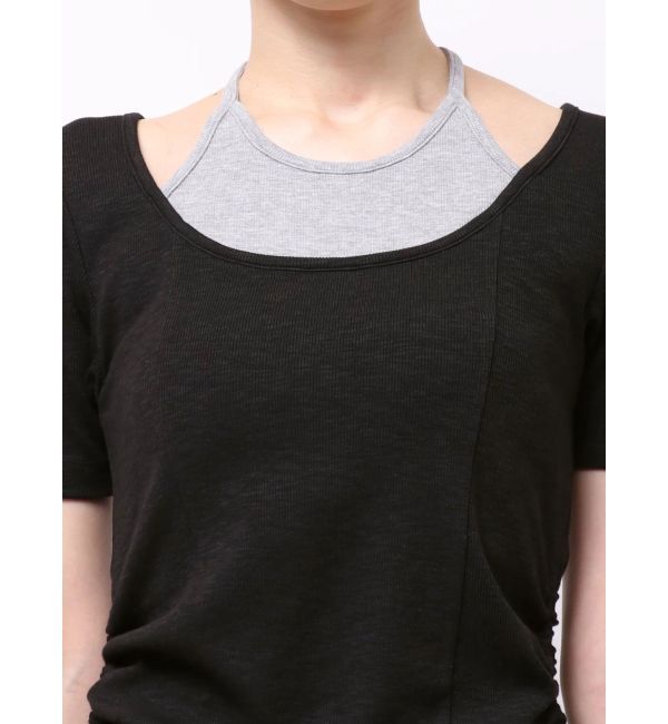 MURUA「ホルターネックシャーリングトップス」|Tシャツ・カットソー|