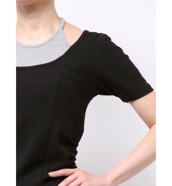 MURUA「ホルターネックシャーリングトップス」|Tシャツ・カットソー|