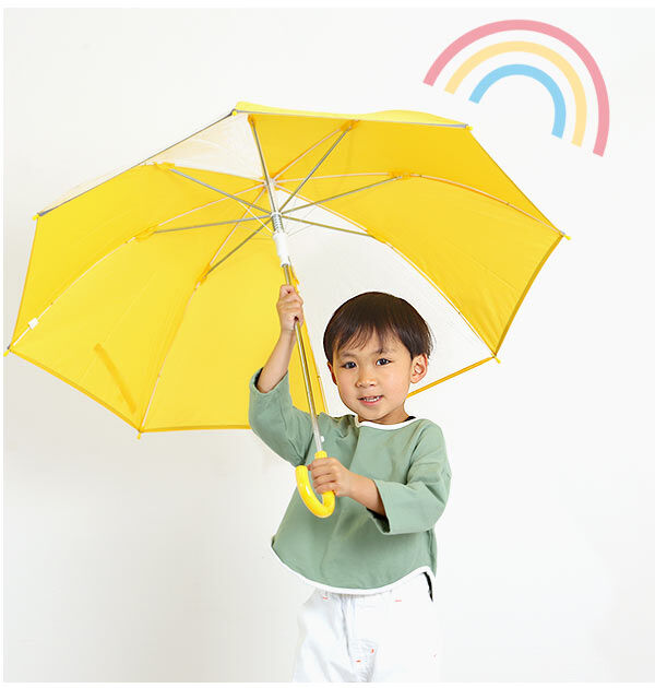 BACKYARD FAMILY「ジャンプ傘 55cm 8本骨 通販 傘 キッズ 子供用 子ども ジャンプ ワンタッチ キッズ傘」|傘|