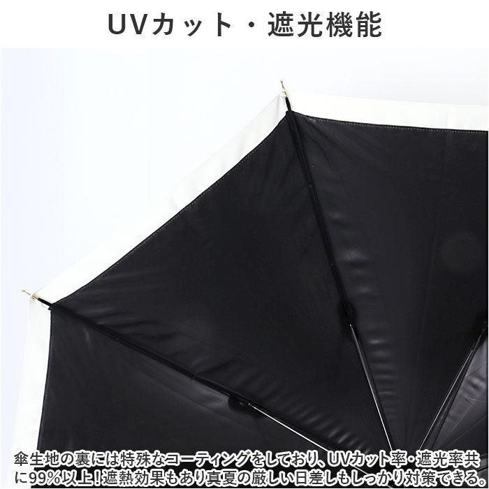 BACKYARD FAMILY「傘 レディース 大人 通販 長傘 50cm 晴雨兼用傘 かさ カサ 雨傘 日傘 手開き」|傘|