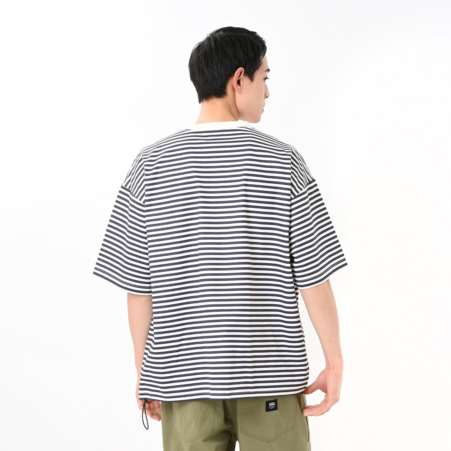 VANS「【VANSｱﾊﾟﾚﾙ(WJ)】M Multi Border PKT TEE」|Tシャツ・カットソー|