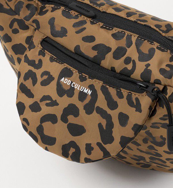 BEAUTY&YOUTH UNITED ARROWS「【別注】＜ADD CULUMN＞レオパード ナイロン ムーン ショルダーバッグ」|ショルダー・メッセンジャー|