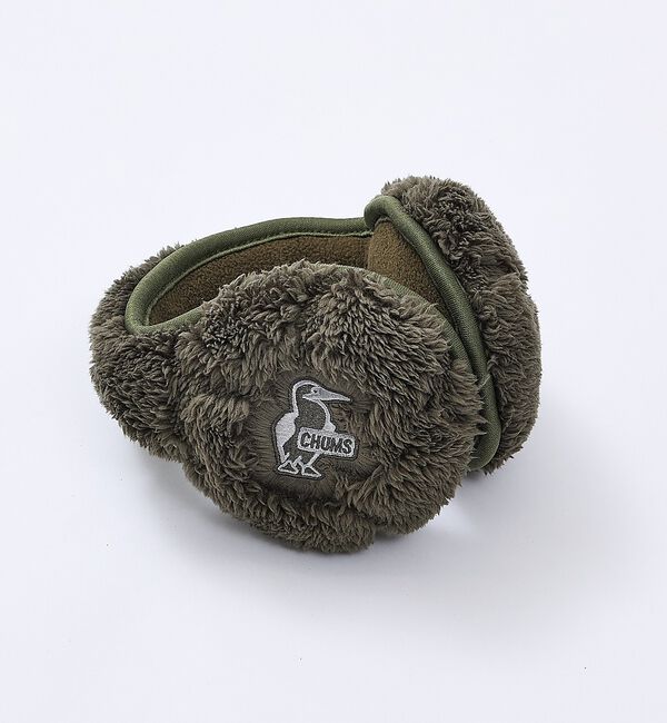 ABAHOUSE「【CHUMS / チャムス】Booby Elmo Ear Warmer / イヤ」|イヤーマフ|カーキ