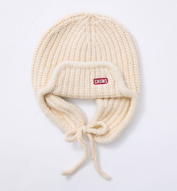 ABAHOUSE「【CHUMS / チャムス】Fluffy Flight Cap / フライトニッ」|その他|アイボリー