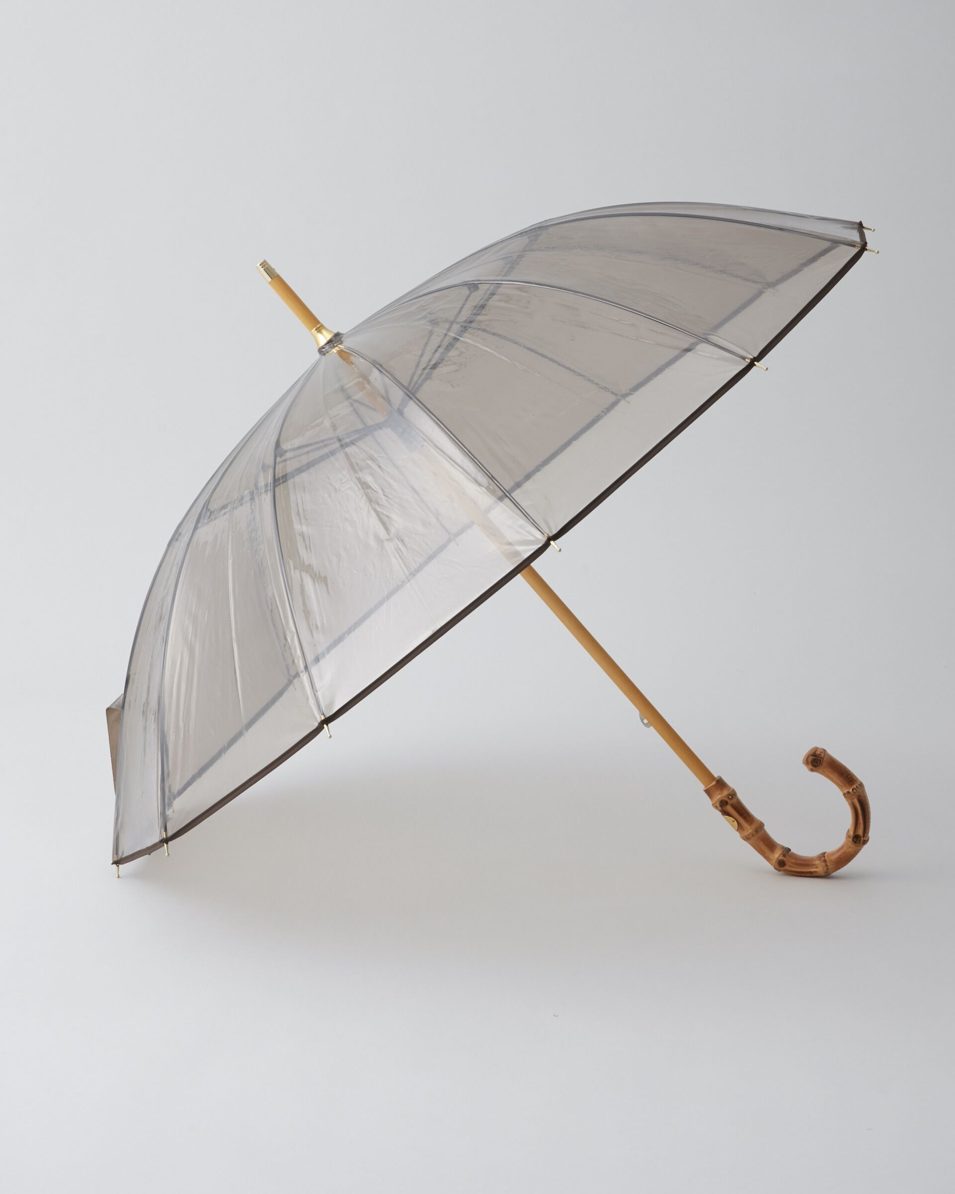 Traditional Weatherwear「CLEAR UMBRELLA BAMBOO」|傘|ﾌﾞﾗｳﾝ