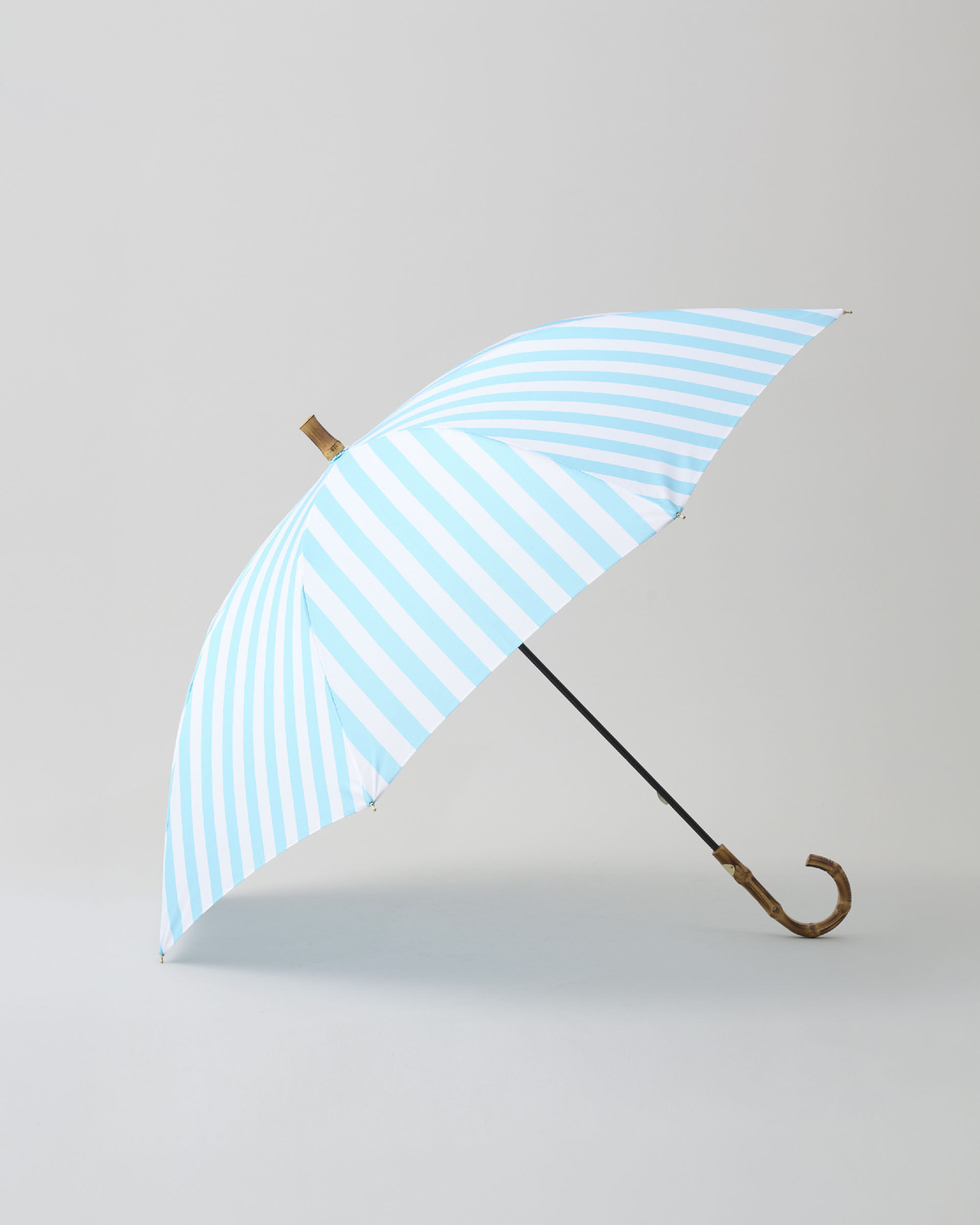 Traditional Weatherwear「【軽量】UMBRELLA BAMBOO LITE」|傘|ﾌﾞﾙｰ&times;ｵﾌﾎﾜｲﾄ