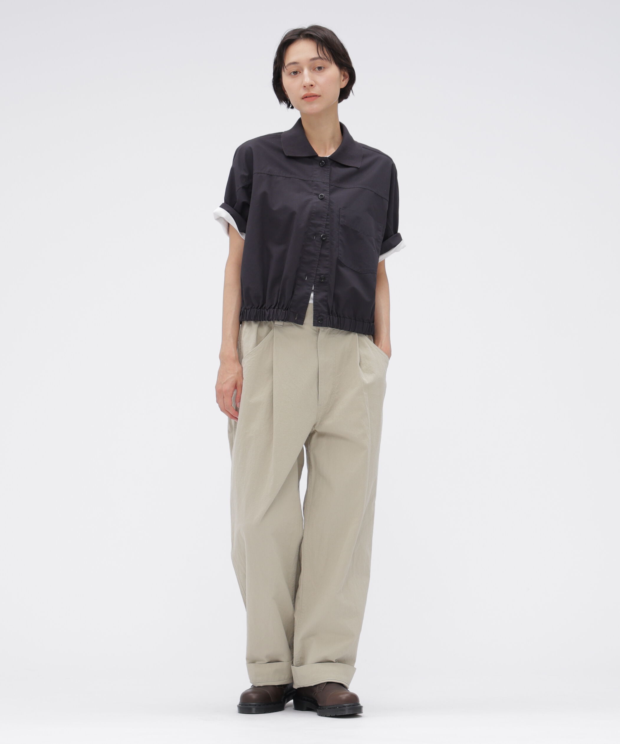 MHL.「COTTON LINEN TINY RIPSTOP TROUSERS」|その他|