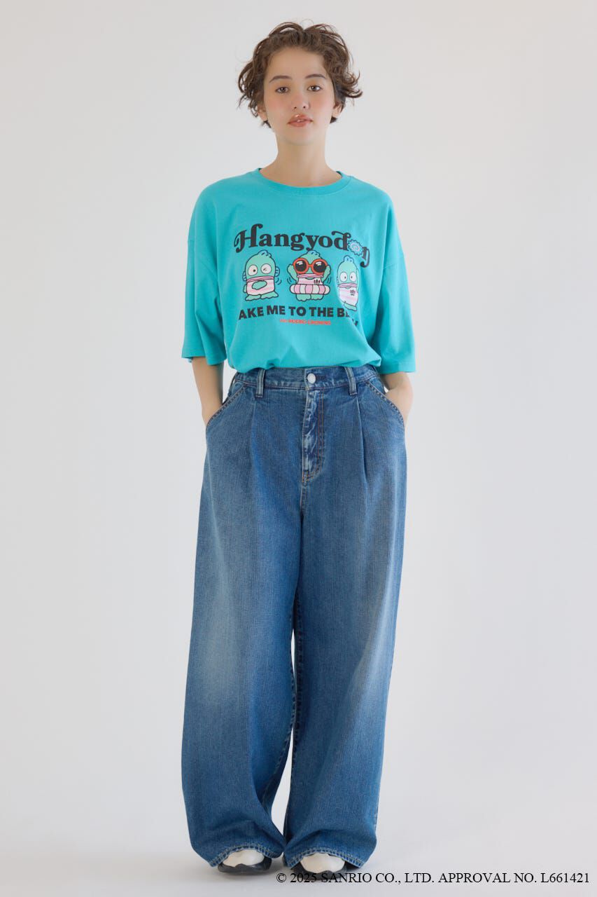 RODEO CROWNS「(サンリオキャラクターズ)ビーチハンギョドンTシャツ」|Tシャツ・カットソー|